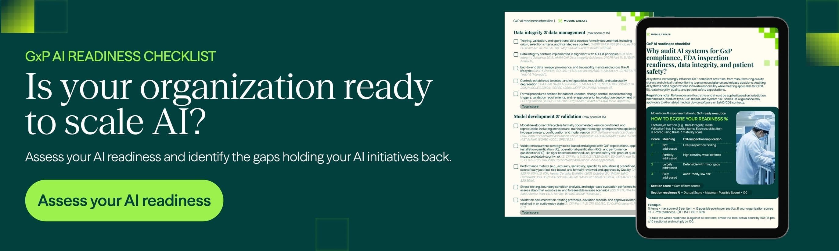 Assess your AI readiness