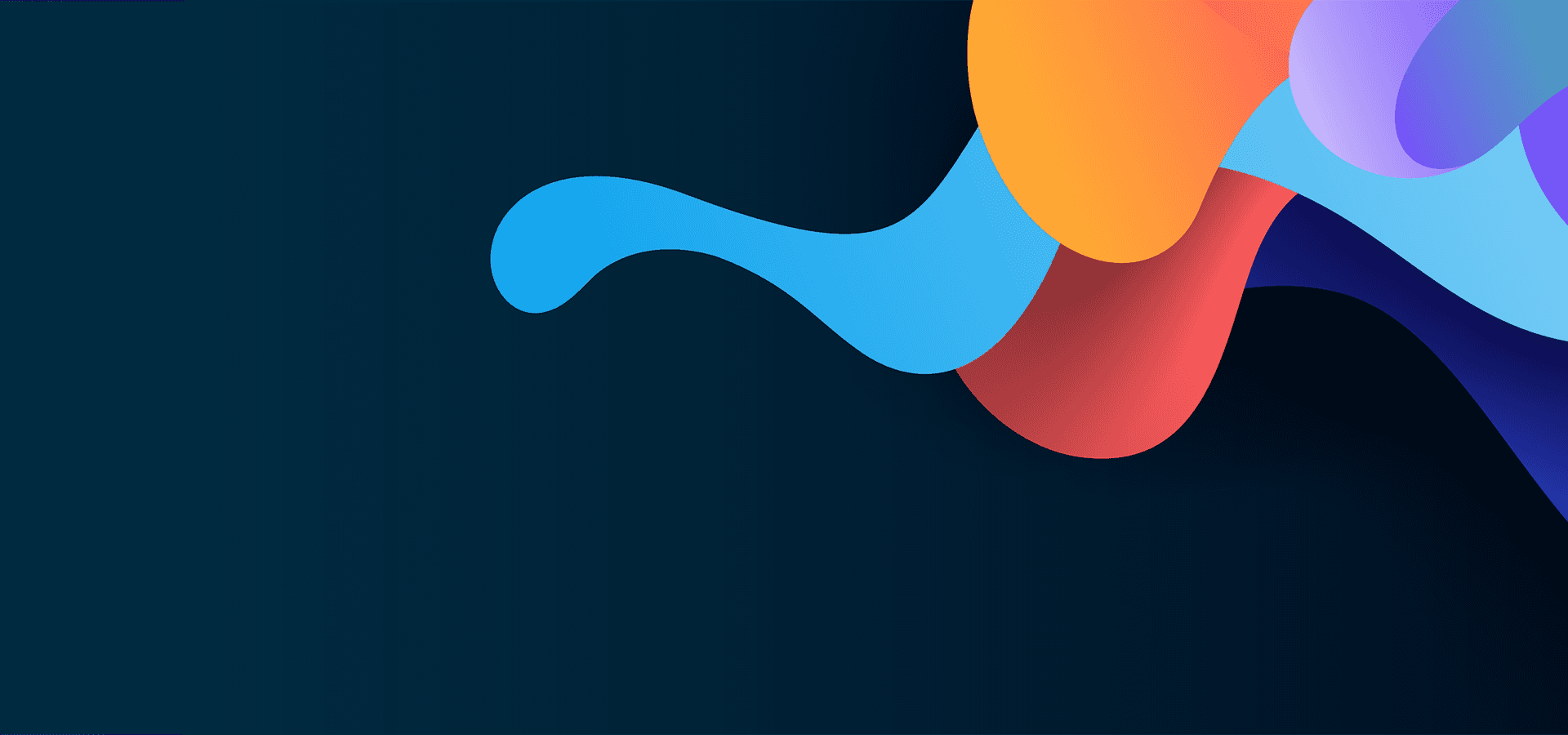 An abstract design illustrating the digital product development trends of 2023.