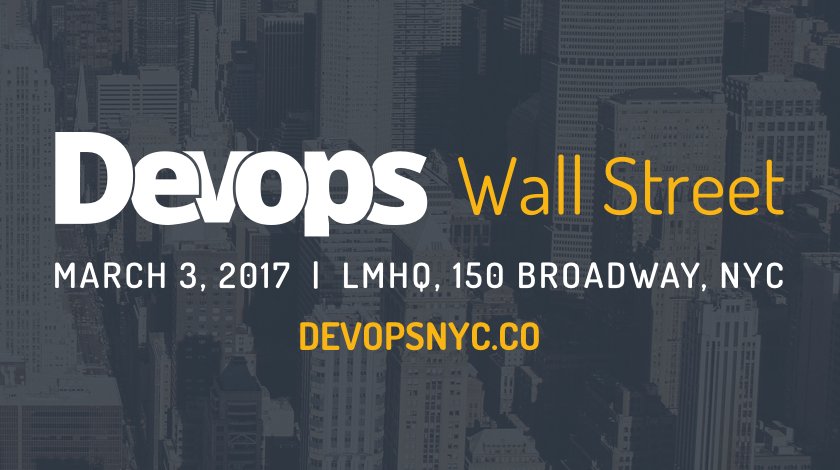 DevOps Wall Street Announcement
