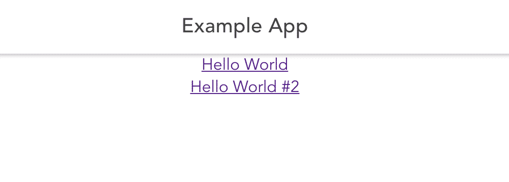 Screen Example 1