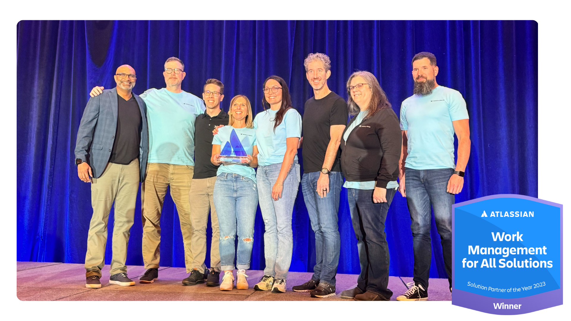 Modus Create wins Atlassian 2023 Partner of the Year at Team '24