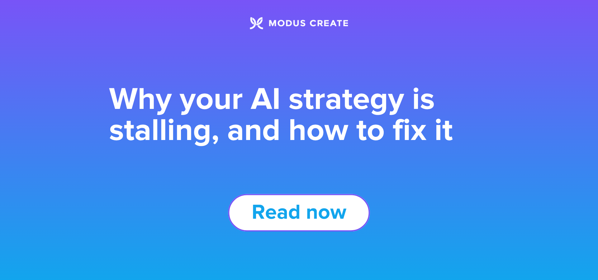 Modus Create on top AI adoption challenges and how to overcome them